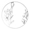 Smarty Had A Party 10.25" White with Silver Antique Floral Round Disposable Plastic Dinner Plates (120 Plates), 120PK 920WHS-CASE - alternate 8